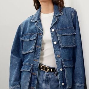 Anine Bing Alden Denim Jacket